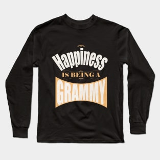 Happiness is being a Grammy Long Sleeve T-Shirt